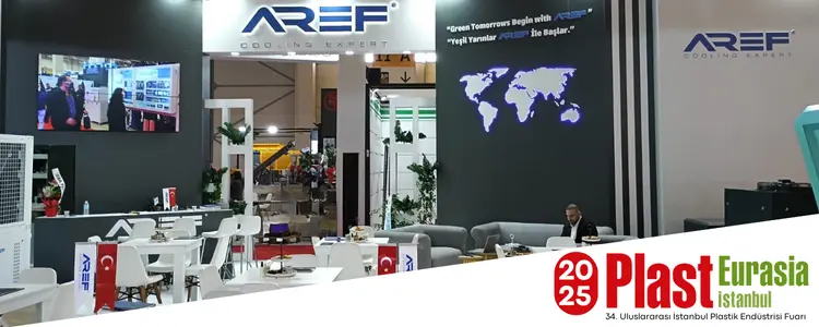 AREF Soğutma olarak, 3–6 Aralık 2025 Tarihlerinde Plast Eurasia Fuarı’na Katılarak Endüstriyel Soğutma Çözümlerimizi Tanıttık