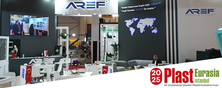 AREF Soğutma olarak, 3–6 Aralık 2025 Tarihlerinde Plast Eurasia Fuarı’na Katılarak Endüstriyel Soğutma Çözümlerimizi Tanıttık